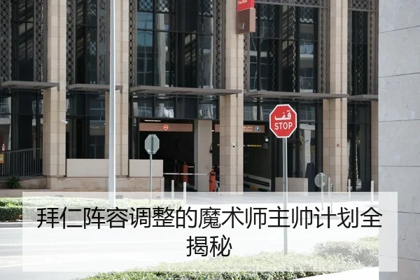 拜仁阵容调整的魔术师主帅计划全揭秘